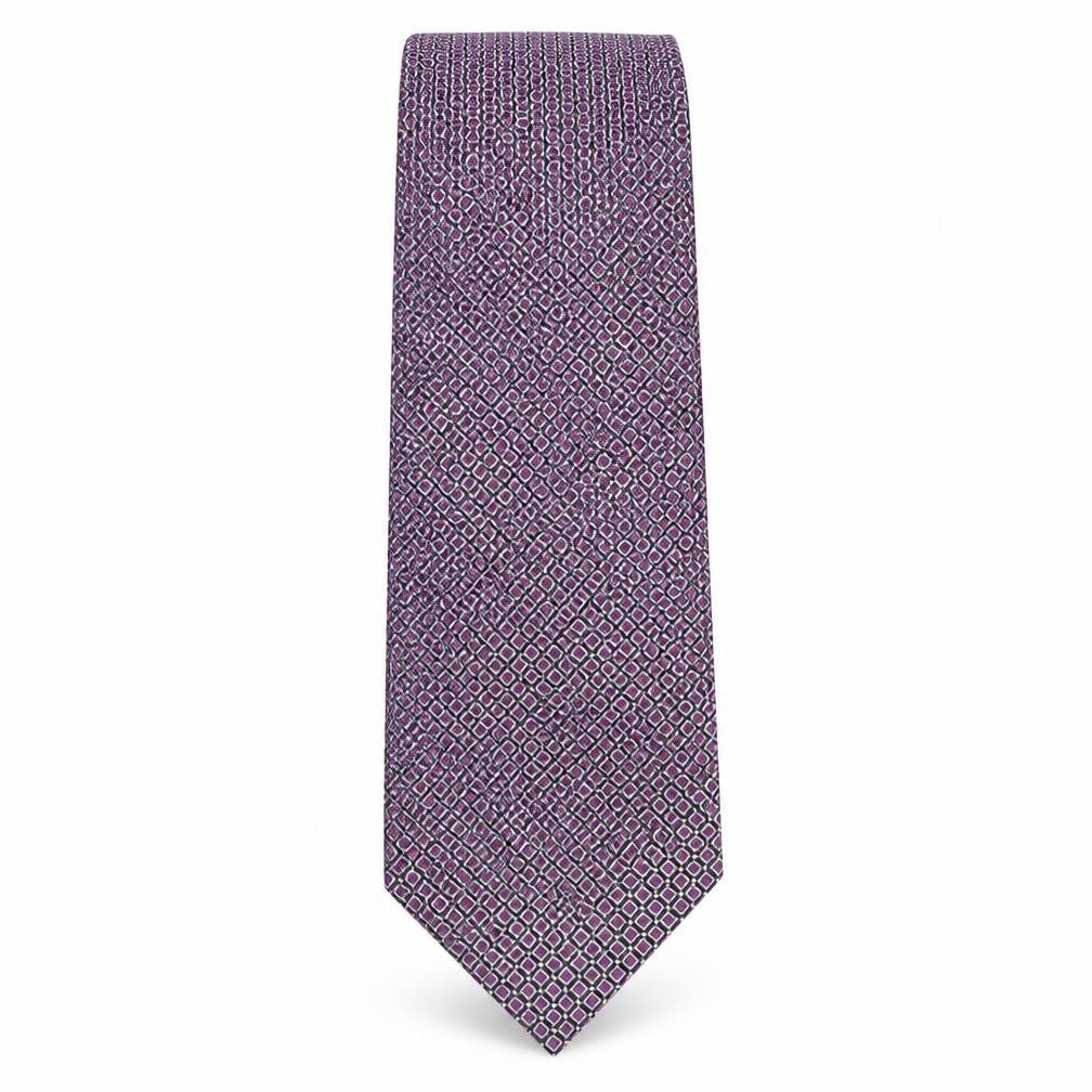 Racing Green Mens Multicoloured Plaids & Checks Silk Pointed Tie One Size