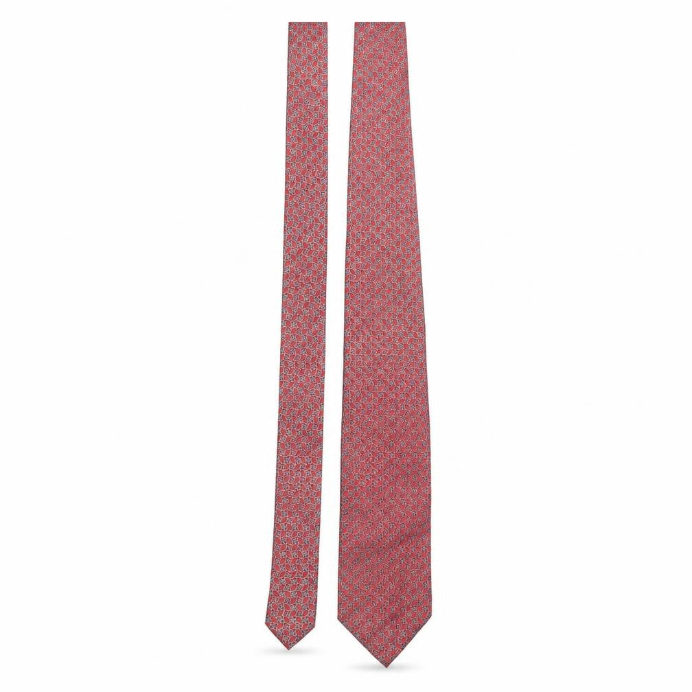 Tie Rack Mens Multicoloured Geometric Silk Pointed Tie One Size