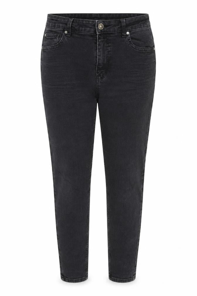 Marks and Spencer Womens Grey Cotton Skinny Jeans Size 16 L26 in Regular Zip