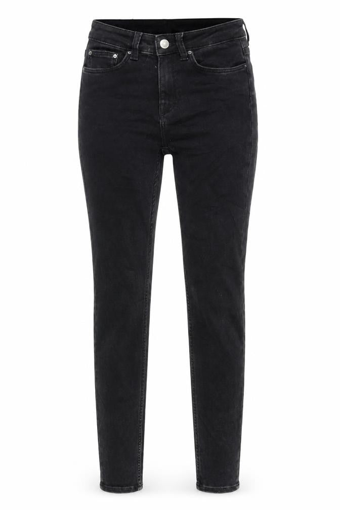 Weekday Womens Black Cotton Skinny Jeans Size 26 in L32 in Regular Zip
