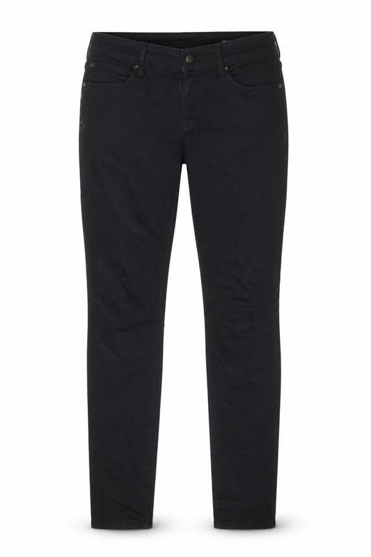 Gap Womens Black Cotton Skinny Jeans Size 27 in L29 in Regular Zip - Pockets, Belt Loops