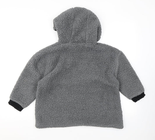 PlayStation Mens Grey Polyester Pullover Hoodie Size XS