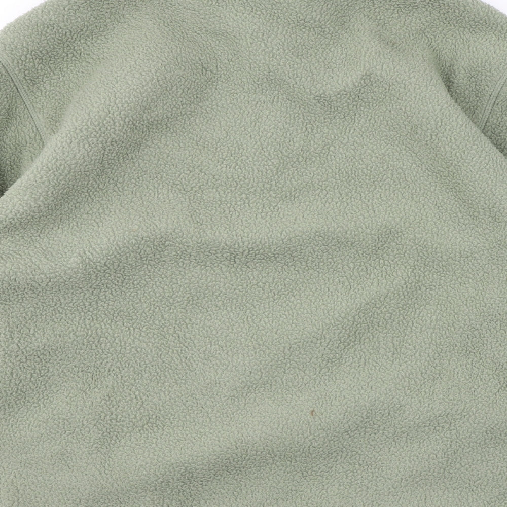 H&M Womens Green Jacket Size L Zip