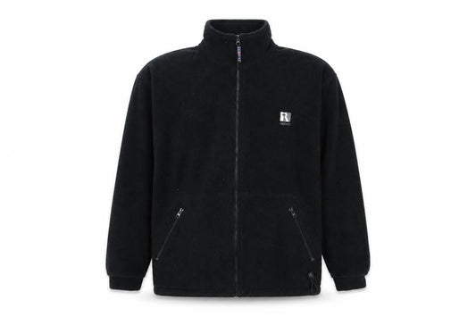 JERZEES Mens Black Jacket Size L Zip