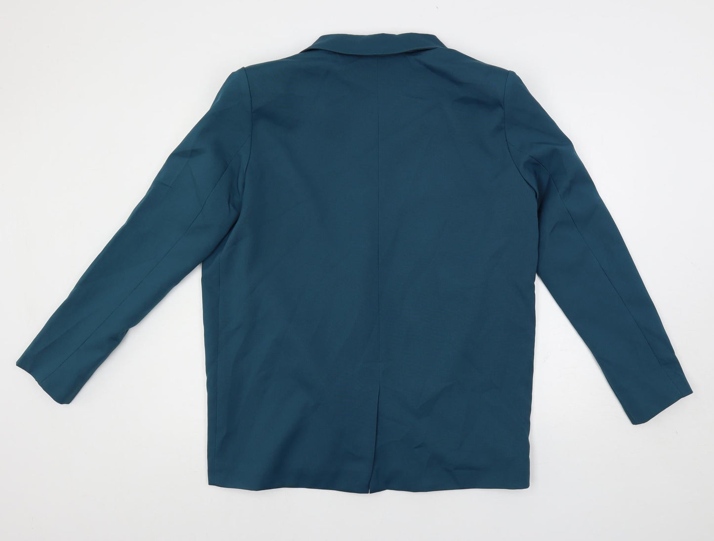 4th + Reckless Womens Green Jacket Blazer Size 8 Button - Oversized