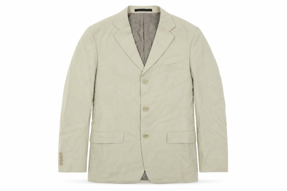 Marks and Spencer Mens Beige Lyocell Jacket Suit Jacket Size 38 Regular