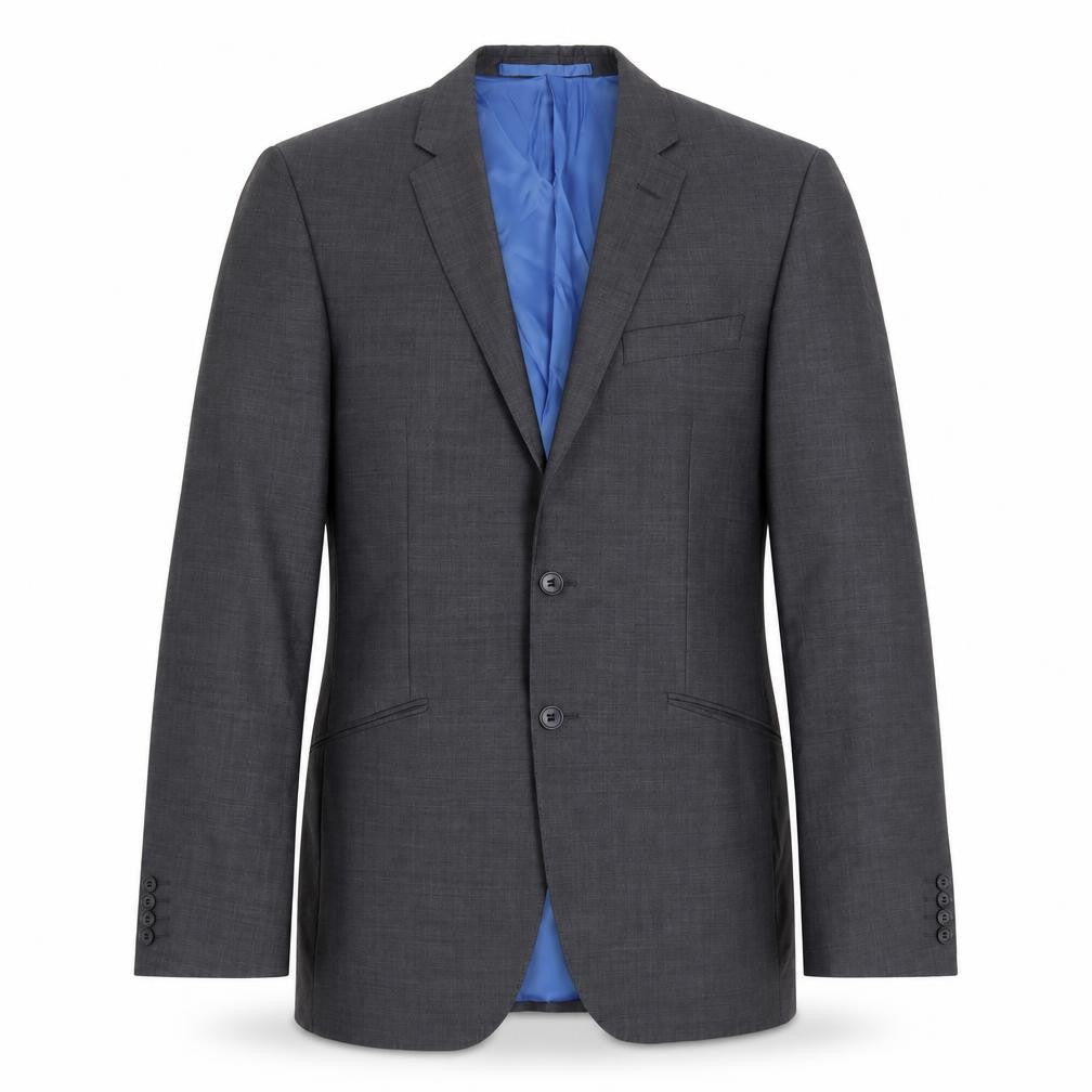 Marks and Spencer Mens Grey Wool Jacket Suit Jacket Size 38 Regular