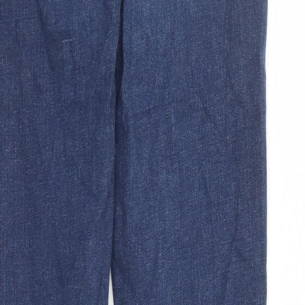 Levi's Womens Blue Cotton Skinny Jeans Size 26 in L29 in Regular Zip