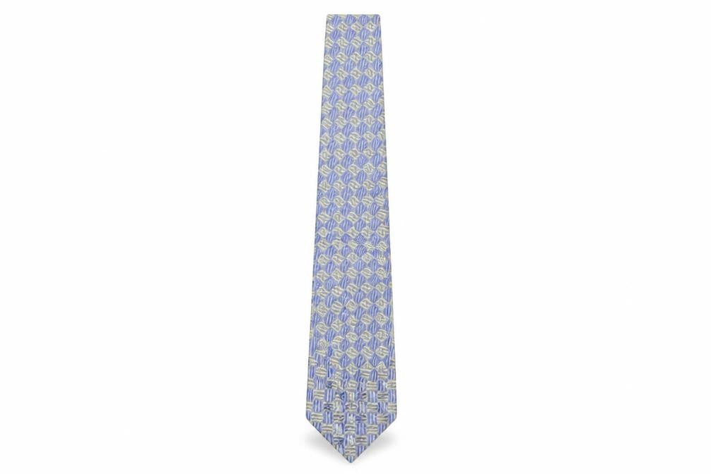 Tie Rack Mens Multicoloured Geometric Silk Pointed Tie One Size