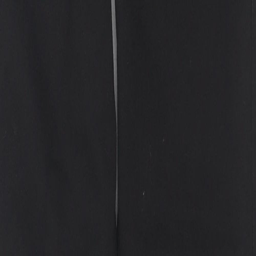 Marks and Spencer Womens Black Cotton Skinny Jeans Size 6 L30 in Slim Zip