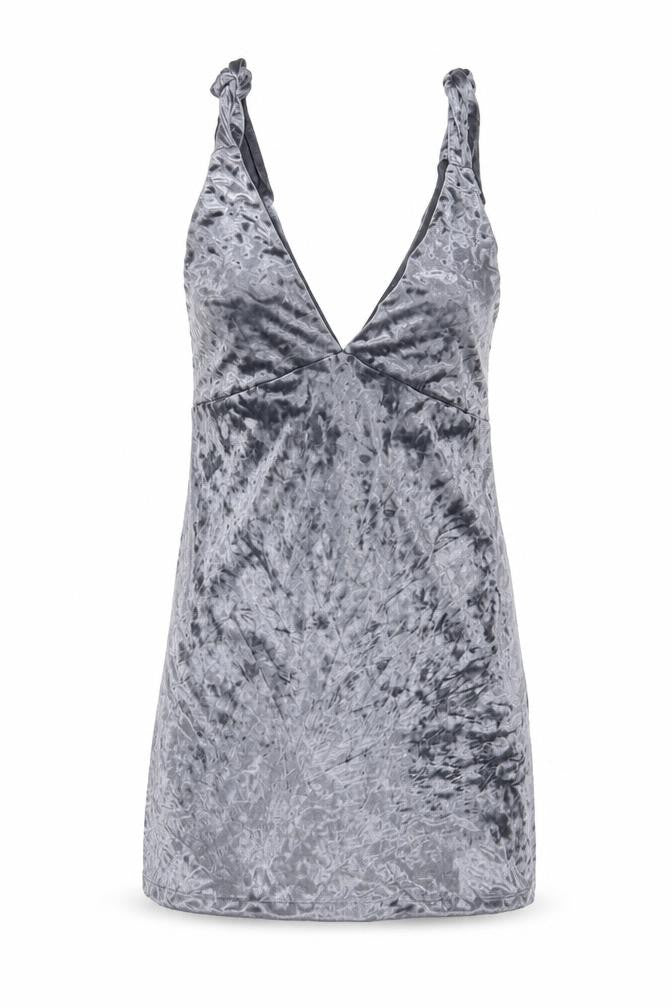 H&M Womens Blue Polyester A-Line Size 10 V-Neck Pullover