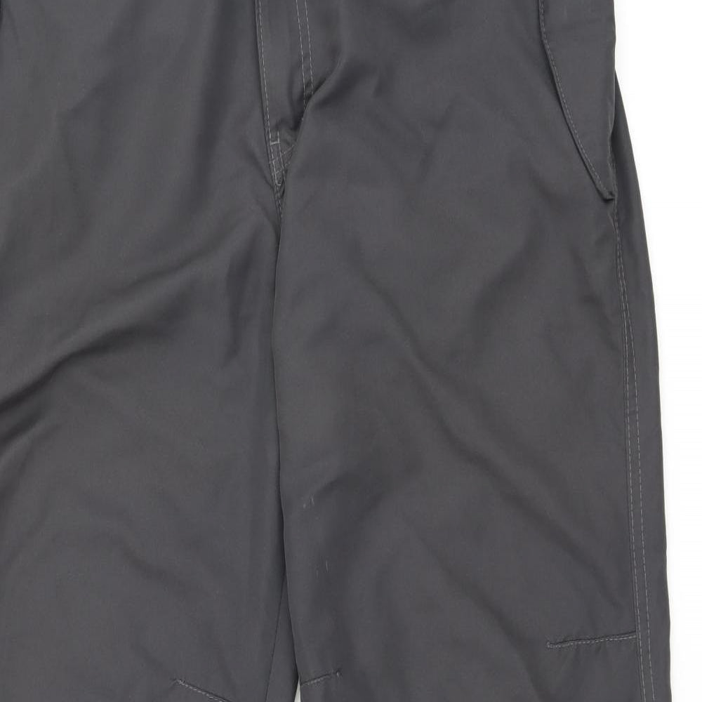 Westworld Mens Grey Polyester Trousers Size XL L31 in Regular Zip