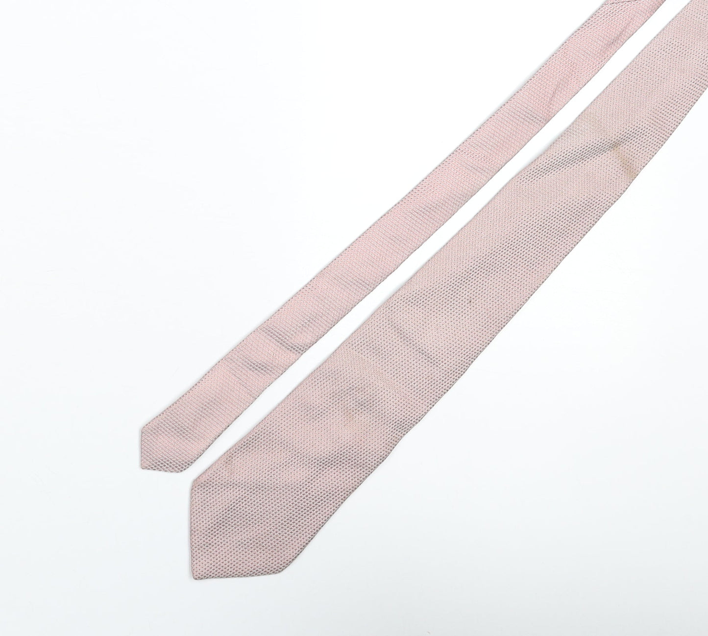 Lanvin Mens Pink Silk Pointed Tie One Size