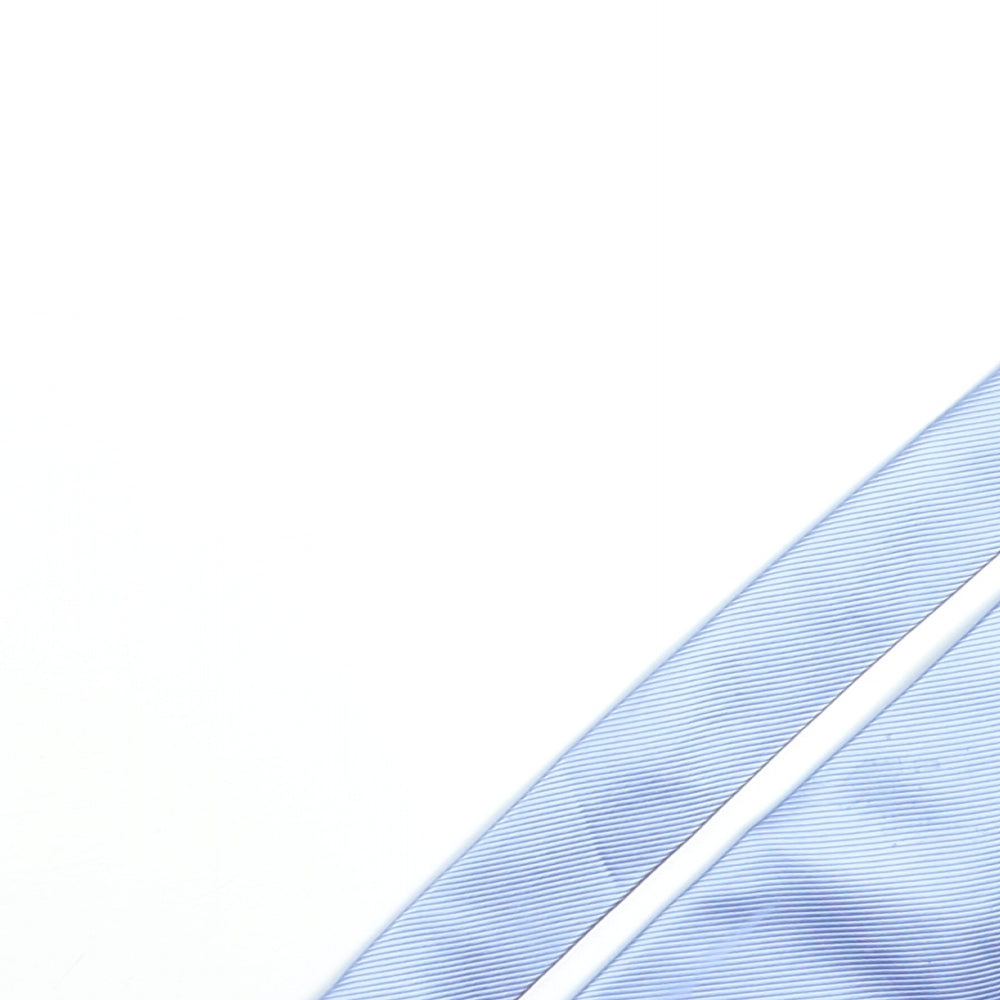 The Savile Row Company Mens Blue Silk Pointed Tie One Size