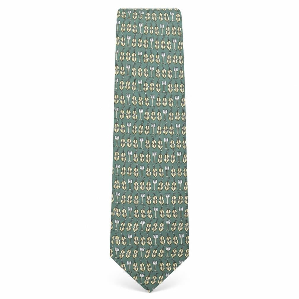 Vintage Chello Mens Multicoloured Geometric Polyester Pointed Tie One Size - Chello Sheet Music Print