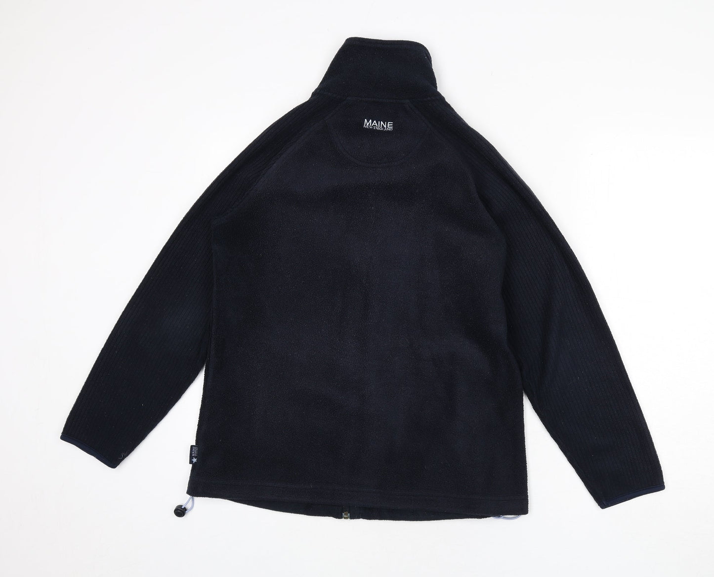 Maine New England Womens Blue Jacket Size 10 Zip
