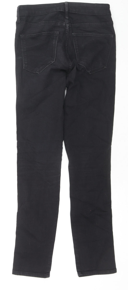 H&M Womens Black Cotton Skinny Jeans Size 27 in L27 in Regular Zip
