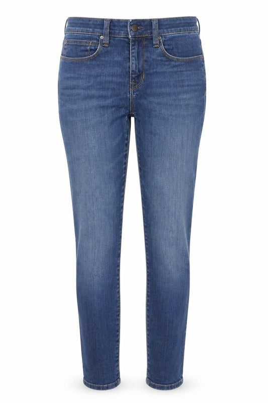 Gap Womens Blue Cotton Skinny Jeans Size 28 in L27 in Regular Zip