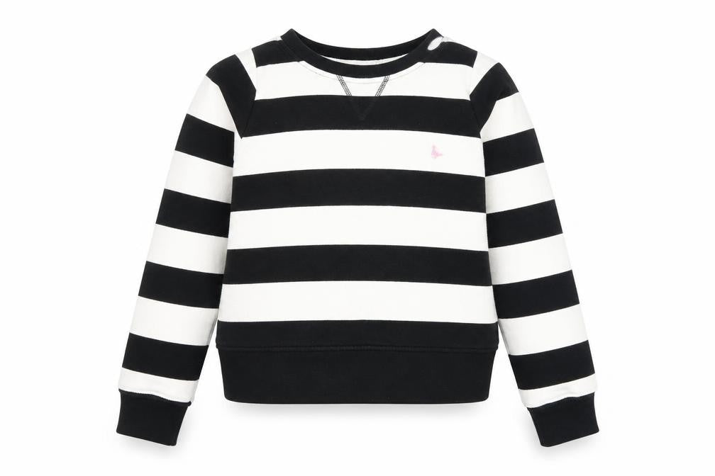 Womens UK 10 Regular Jack Wills Black Pullover Sweatshirt