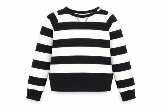 Womens UK 10 Regular Jack Wills Black Pullover Sweatshirt