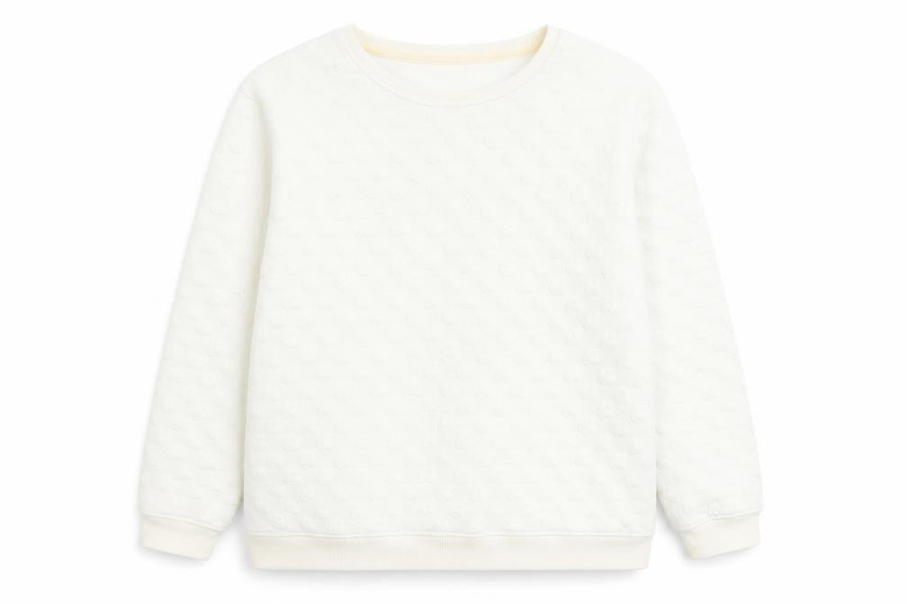 Zara Girls Ivory Polyester Pullover Sweatshirt Size 11-12 Years Pullover