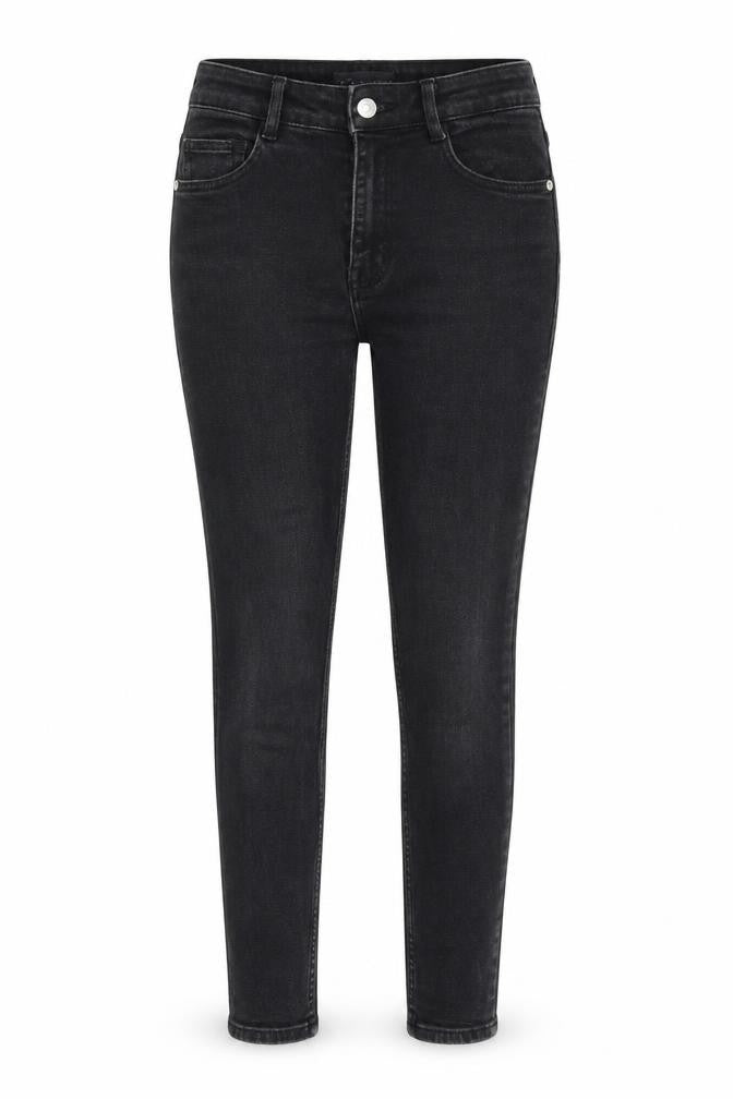 Zara Womens Black Cotton Skinny Jeans Size 10 L27 in Regular Zip