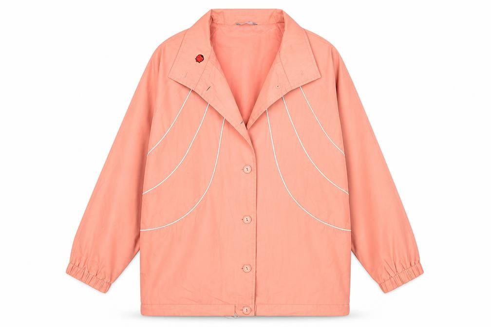 Littlewoods Womens Orange Jacket Size 12 Button