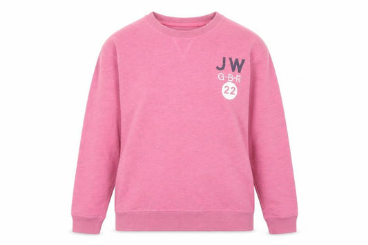 Womens UK 6 Regular Jack Wills Pink Pullover Sweatshirt