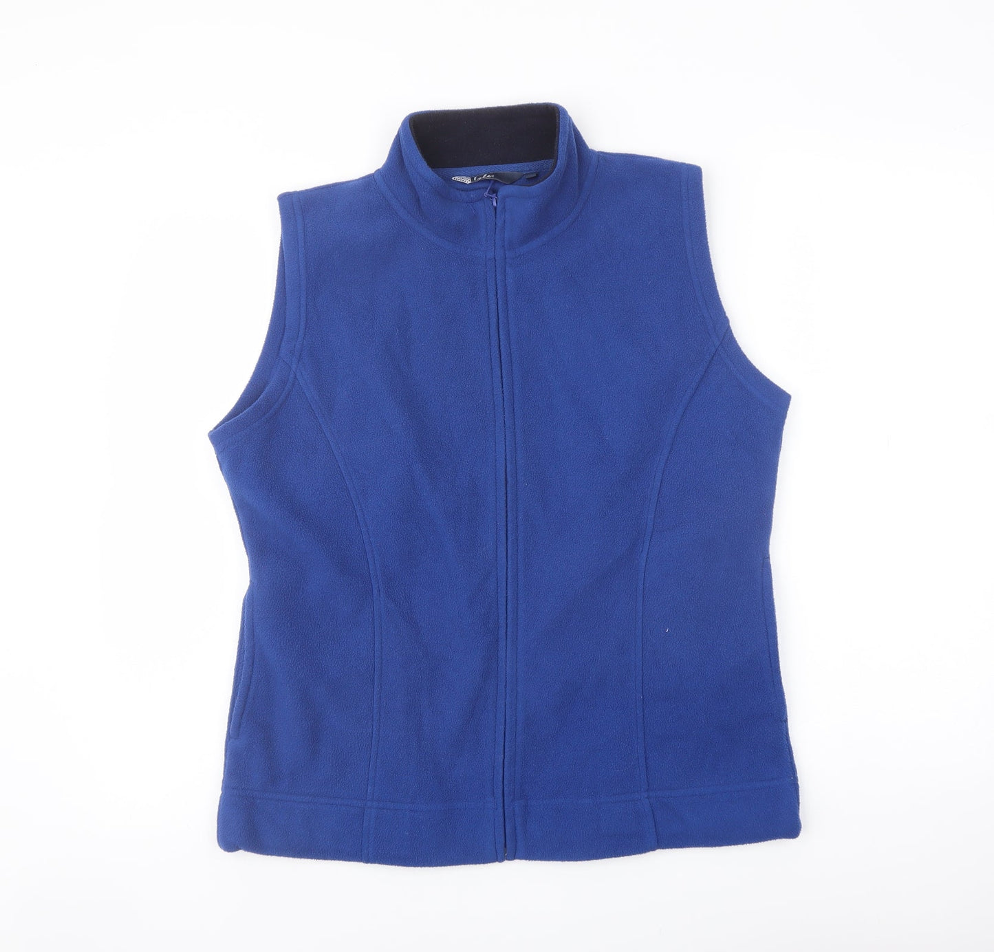 EWM Womens Blue Gilet Jacket Size 14 Zip