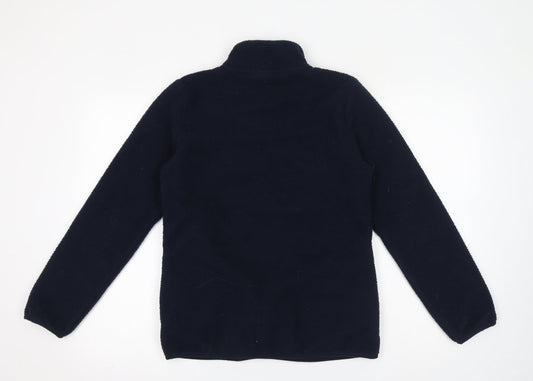 Crew Clothing Womens Blue Polyester Pullover Sweatshirt Size 8 Pullover