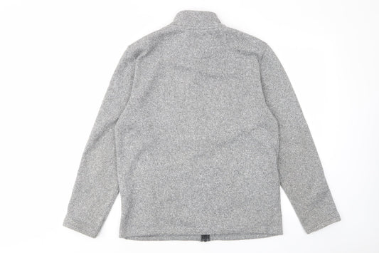 Lincoln Mens Grey Jacket Size M Zip