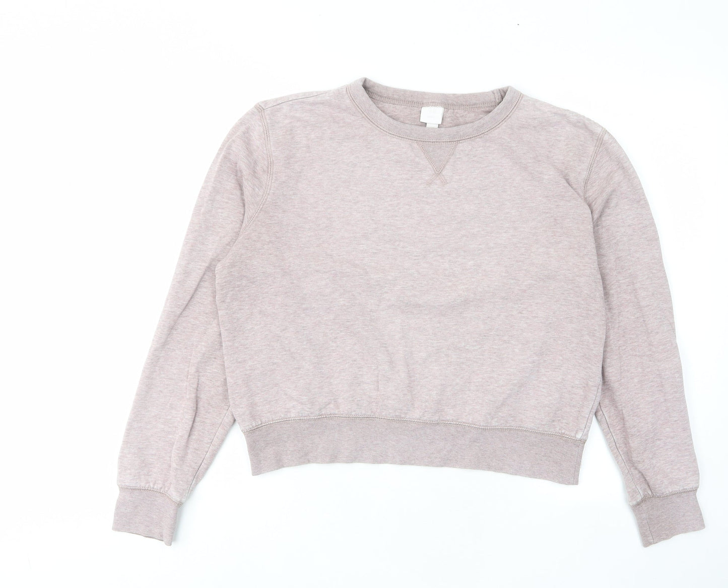 H&M Womens Purple Cotton Pullover Sweatshirt Size M Pullover