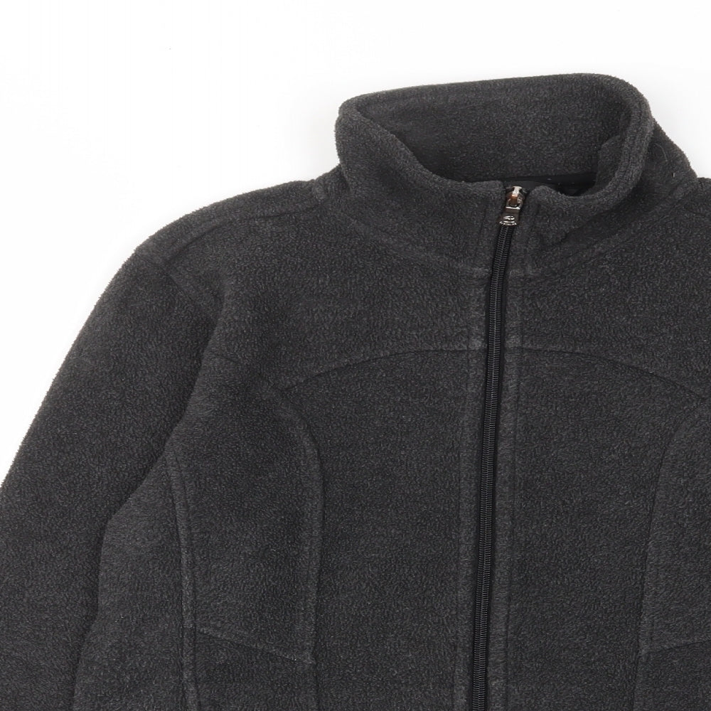 BC Collection Womens Grey Jacket Size S Zip - Pockets
