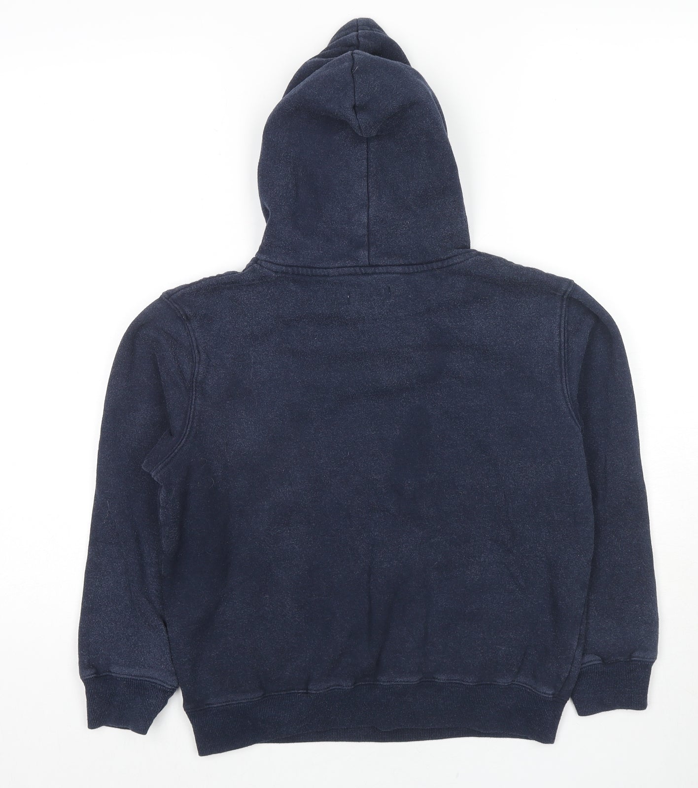 Dynamic Boys Blue Cotton Pullover Hoodie Size 11-12 Years Pullover - Level Play Up