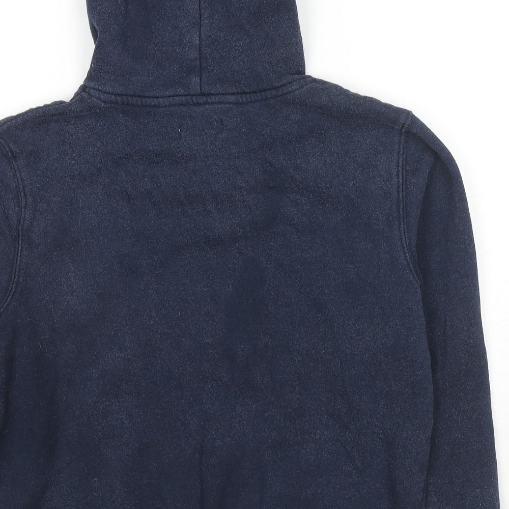 Dynamic Boys Blue Cotton Pullover Hoodie Size 11-12 Years Pullover - Level Play Up