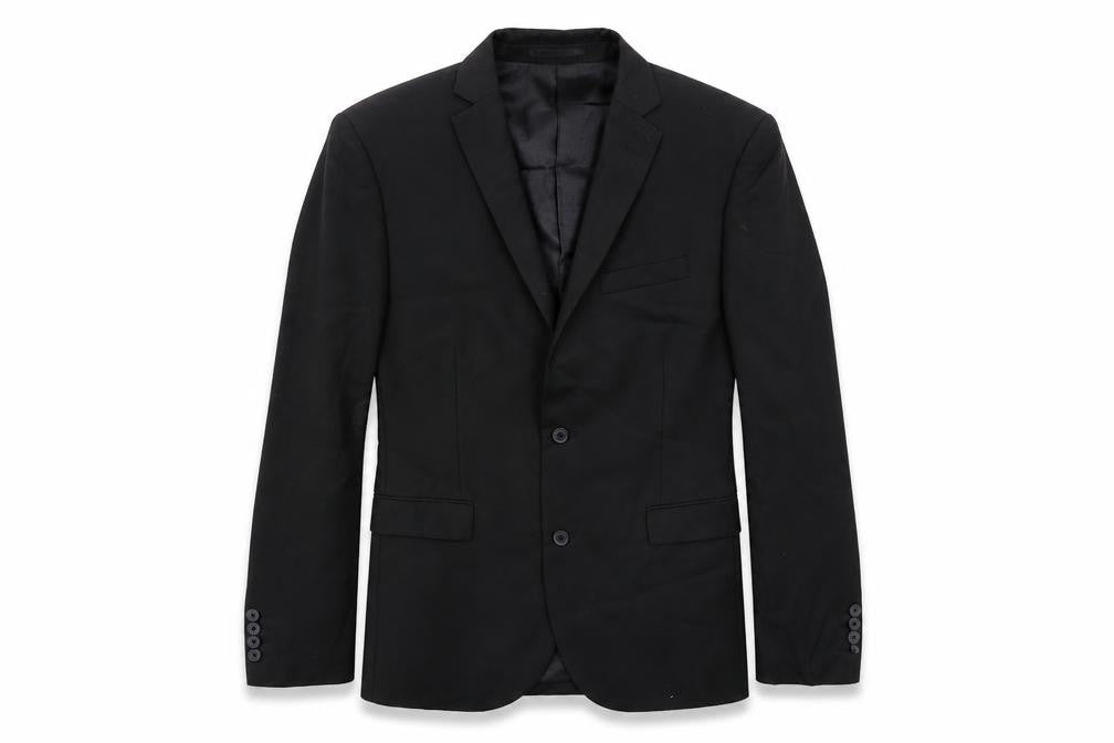 NEXT Mens Black Polyester Jacket Suit Jacket Size 40 Regular