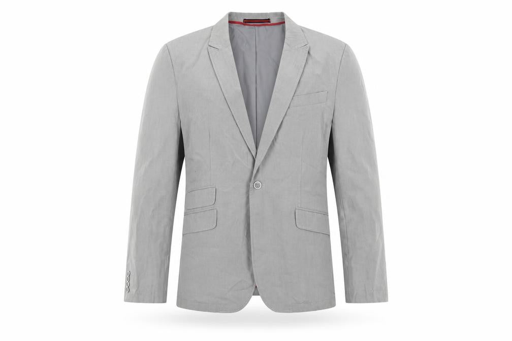 CG Mens Grey Jacket Blazer Size L Button