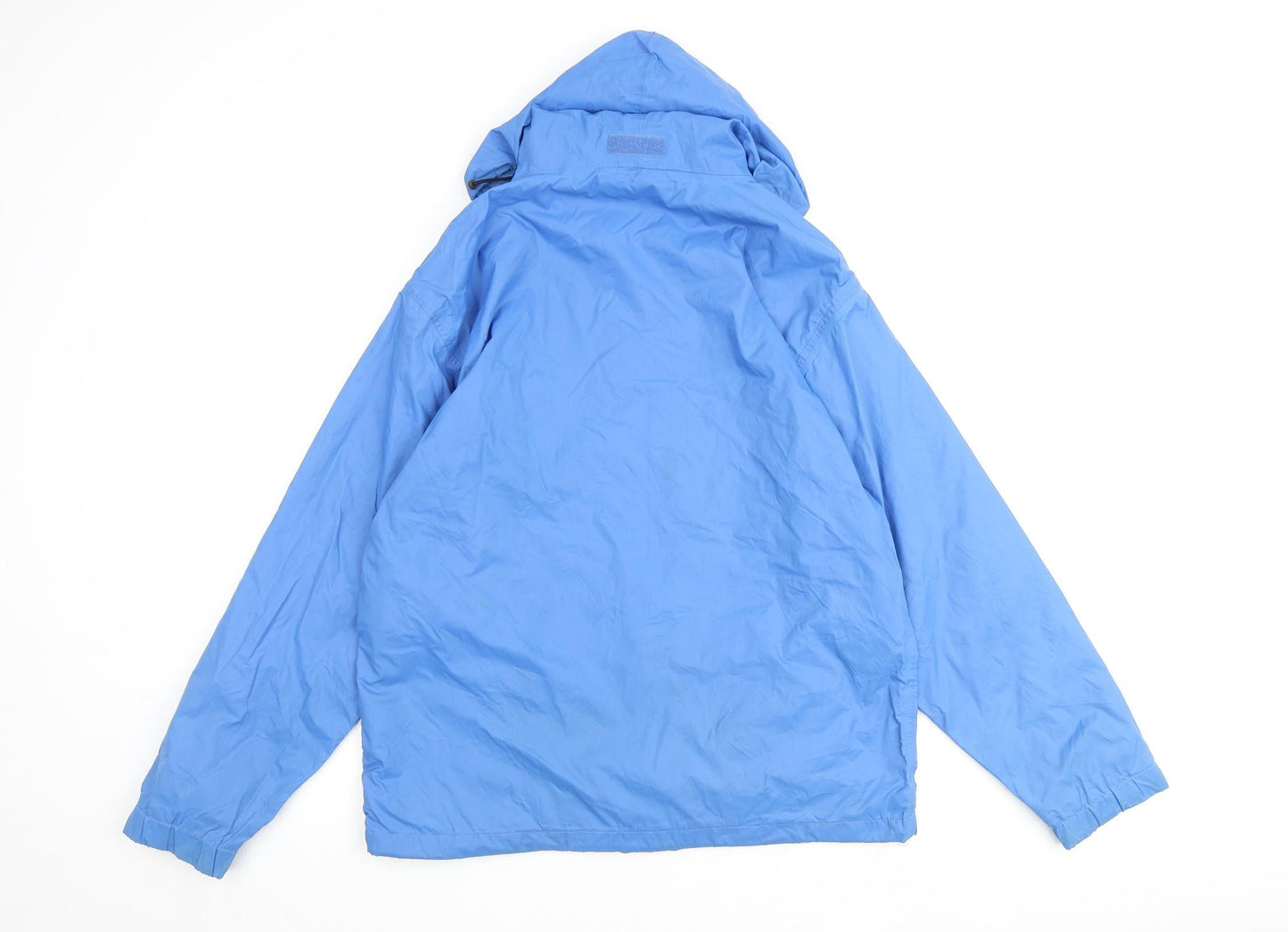 Kilim Anjaro Mens Blue Rain Coat Coat Size S Zip
