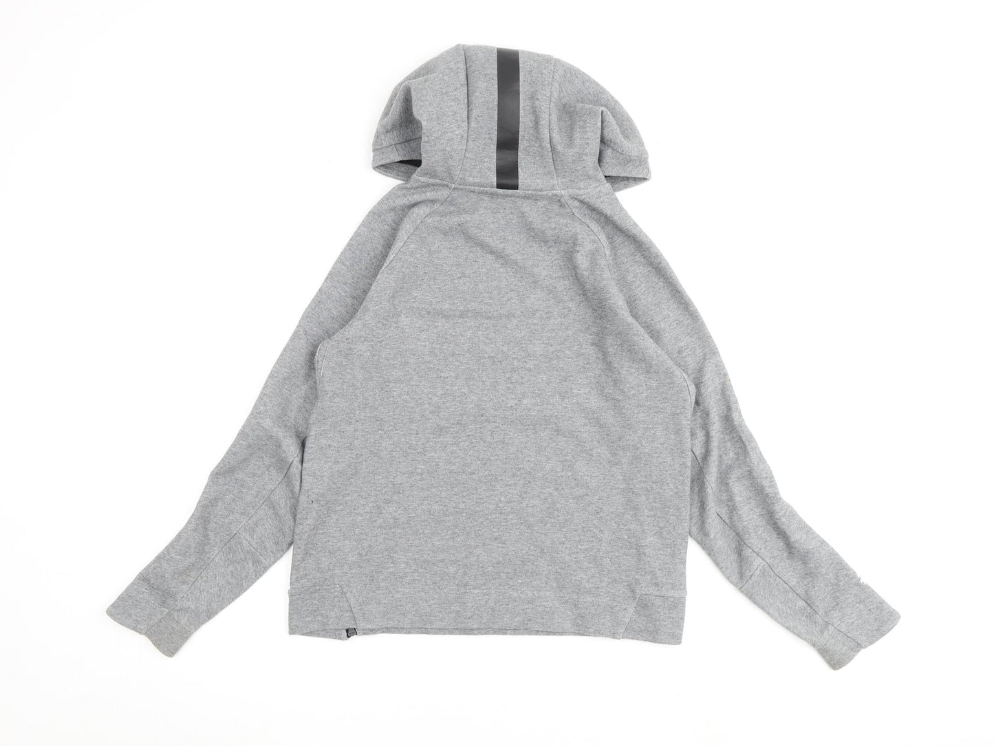 FIVE Boys Grey Cotton Pullover Hoodie Size 11-12 Years Pullover