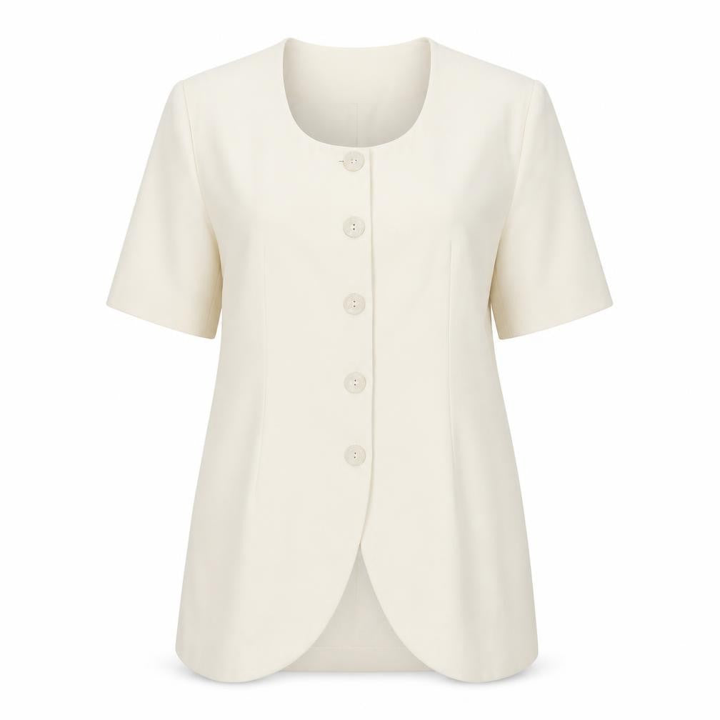 Profile Womens Beige Jacket Size 20 Button