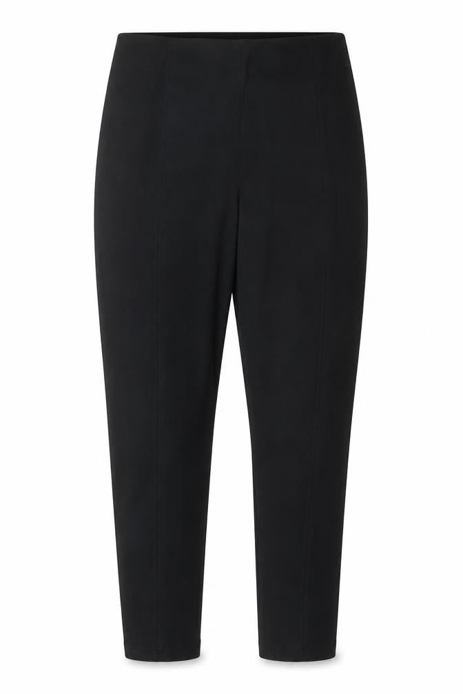 Marks and Spencer Womens Black Polyester Capri Leggings Size 6 L26 in