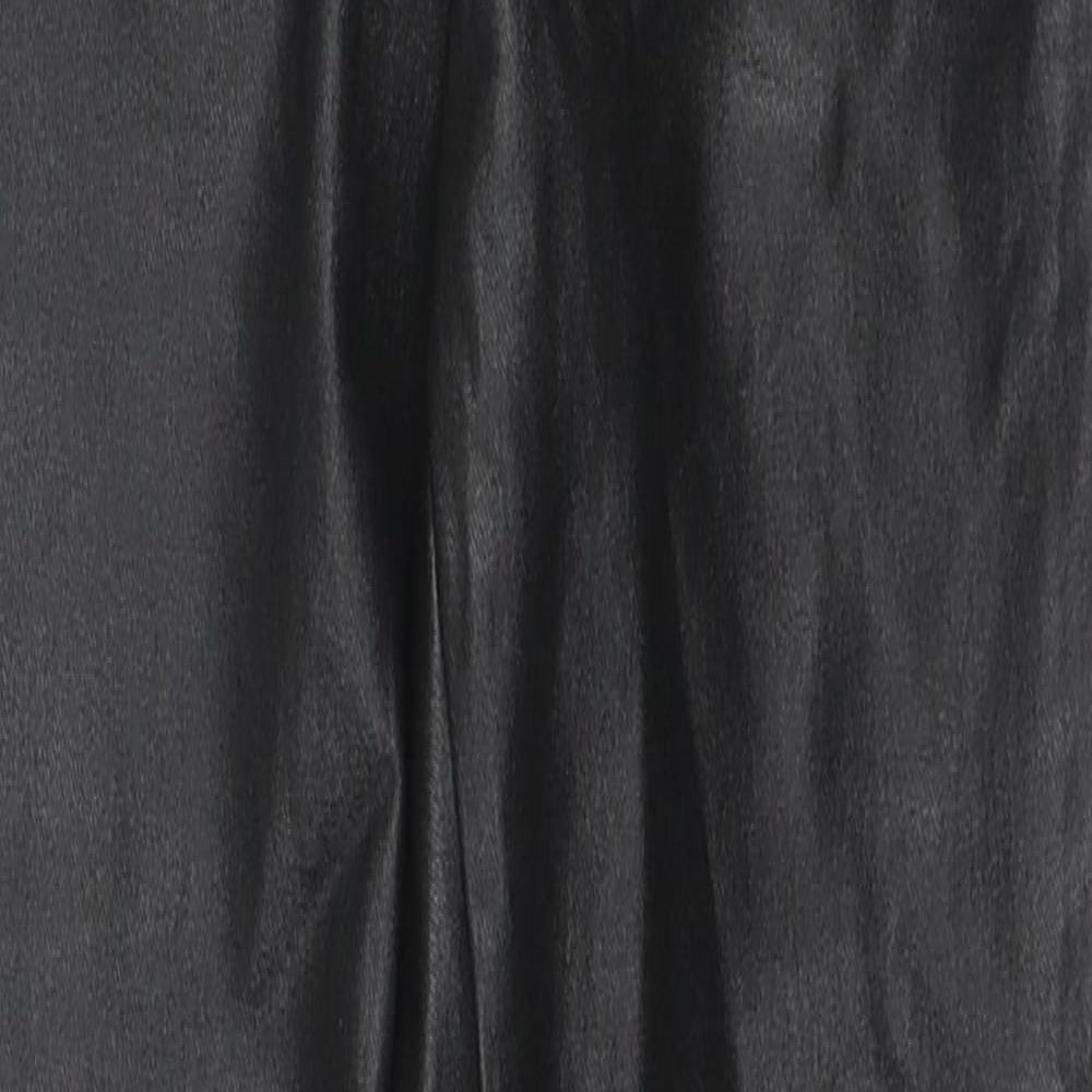 Very Womens Black Viscose Jegging Trousers Size 12 L27 in Regular Zip