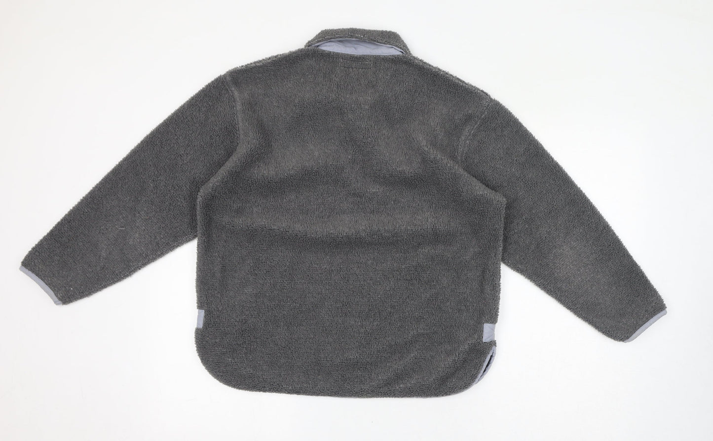 Jackpot Womens Grey Polyester Pullover Sweatshirt Size 4 Pullover