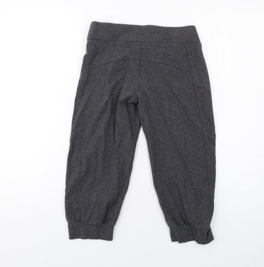 Pineapple Womens Grey Cotton Jogger Trousers Size 6 Regular