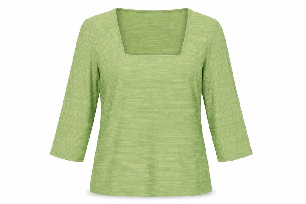 Womens UK Size 8 Alex & Co Green Polyamide Blouse