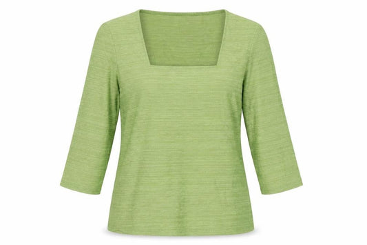 Womens UK Size 8 Alex & Co Green Polyamide Blouse