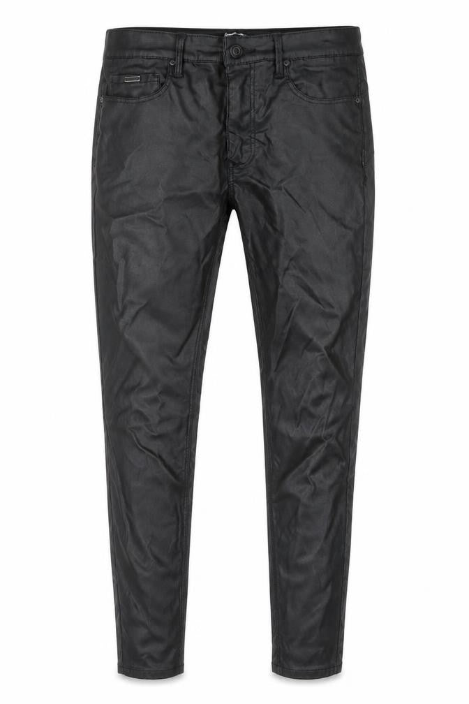 Stradivarius Womens Black Polyester Jegging Trousers Size 12 L27 in Regular Button