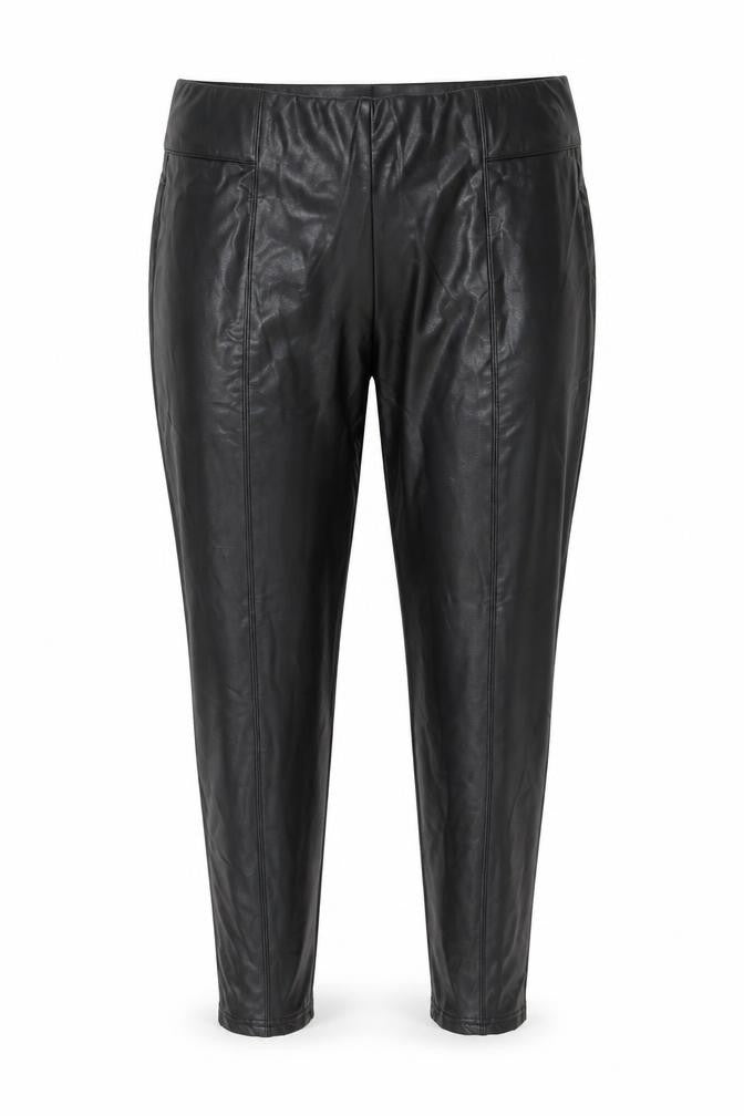 Marks and Spencer Womens Black Polyester Trousers Size 18 L27 in Regular