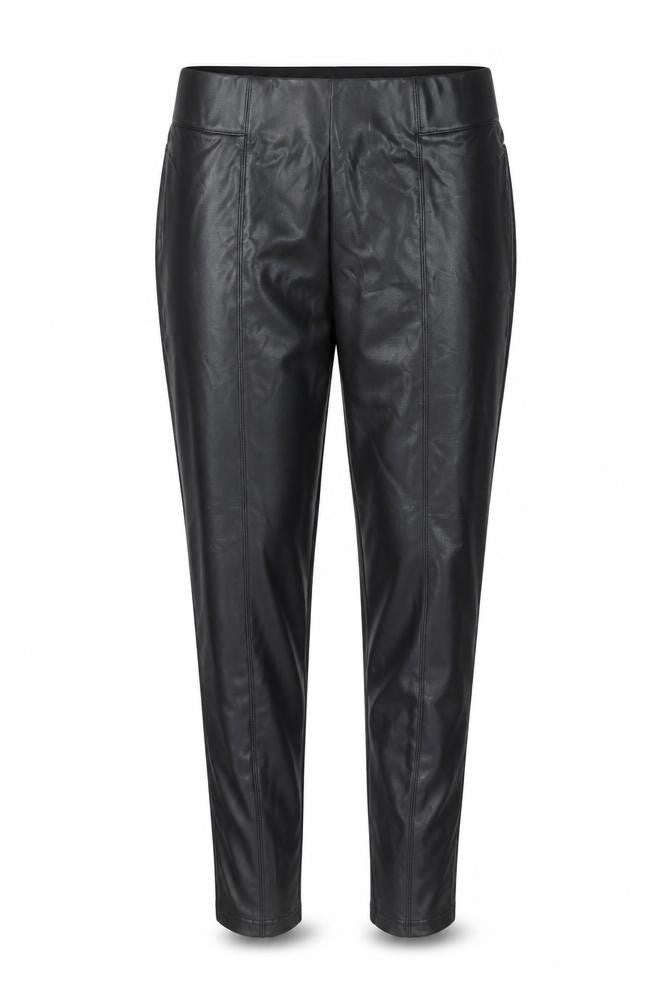 Marks and Spencer Womens Black Polyester Trousers Size 18 L27 in Regular