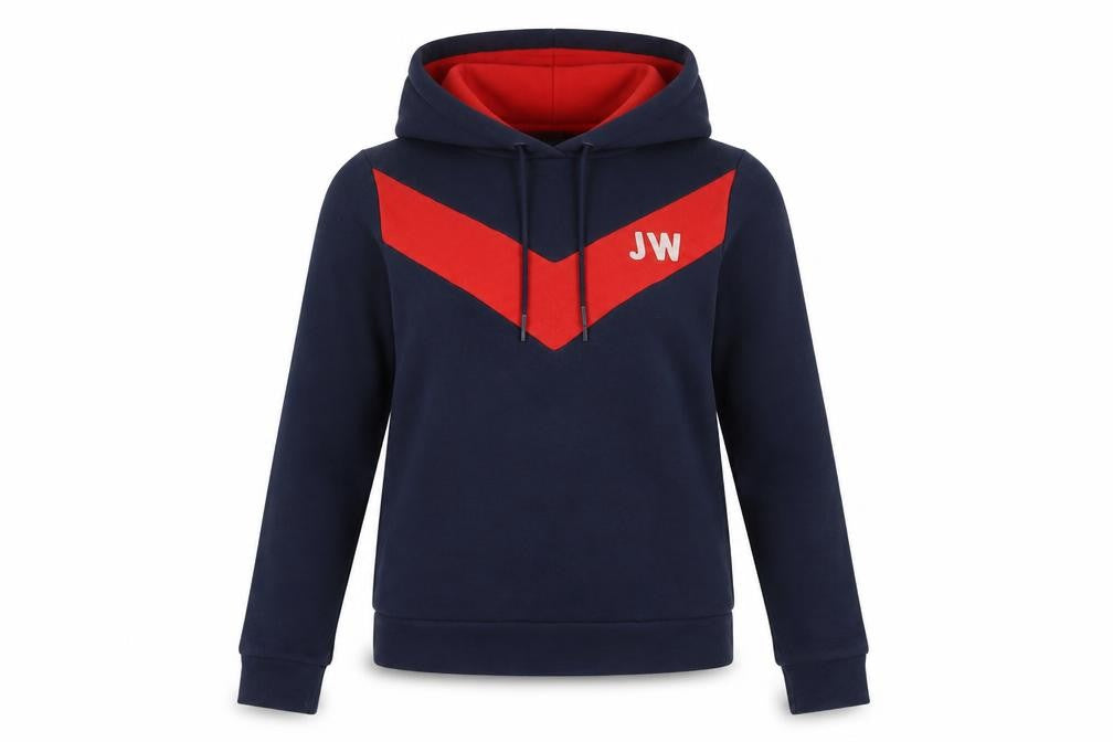 Womens UK 6 Regular Jack Wills Blue Pullover Hoodie